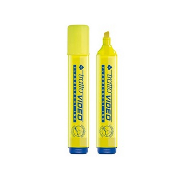 Zakreślacz Tratto Video yellow  830201 Fila